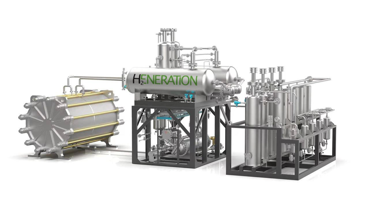 Typical Electrolysis Based Hydrogen Production Unit